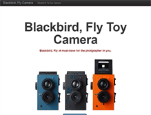 Tablet Screenshot of blackbirdflycamera.com